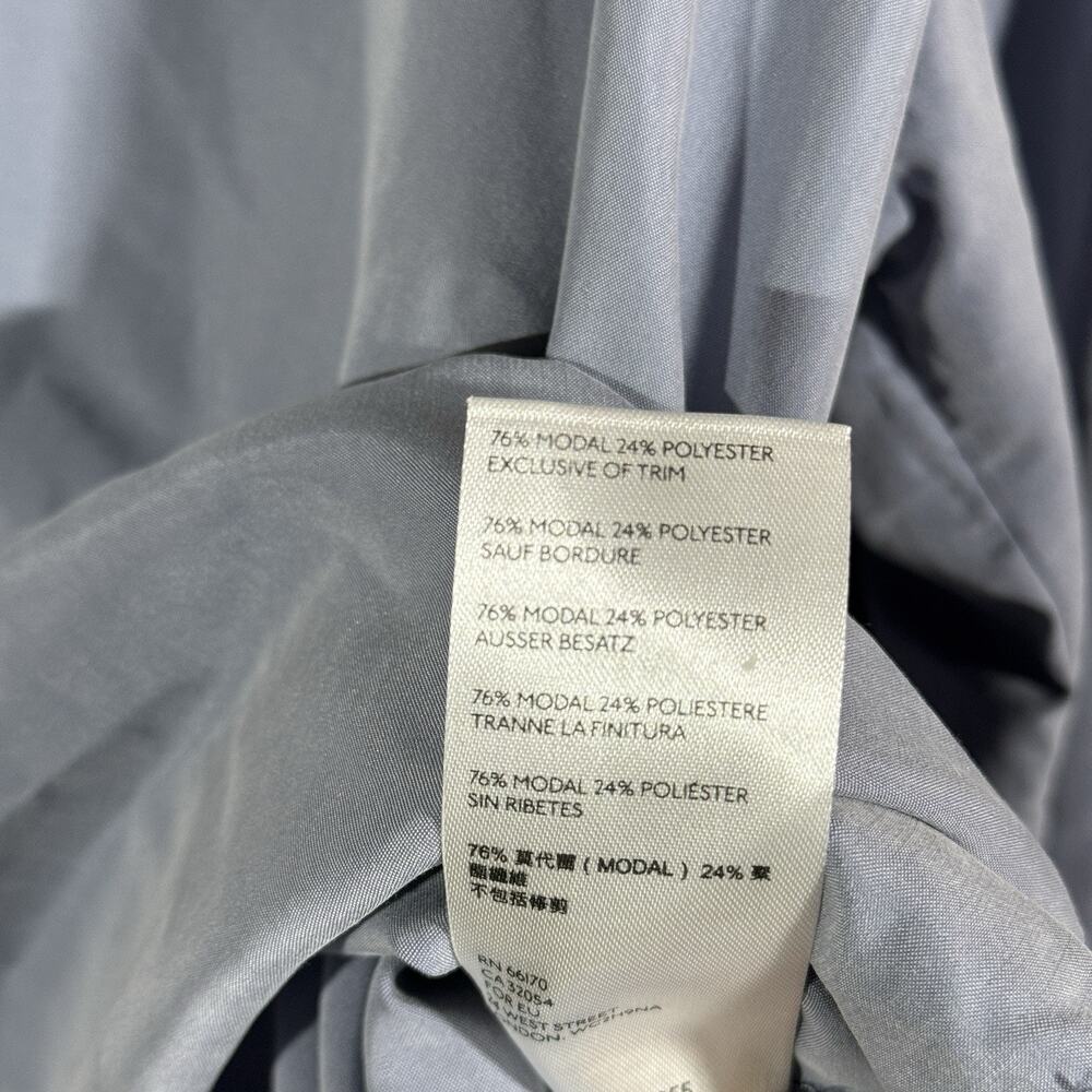 Free People We The Free Love Until Tomorrow Poet Blouse in Sky Size Large - Picture 7 of 8